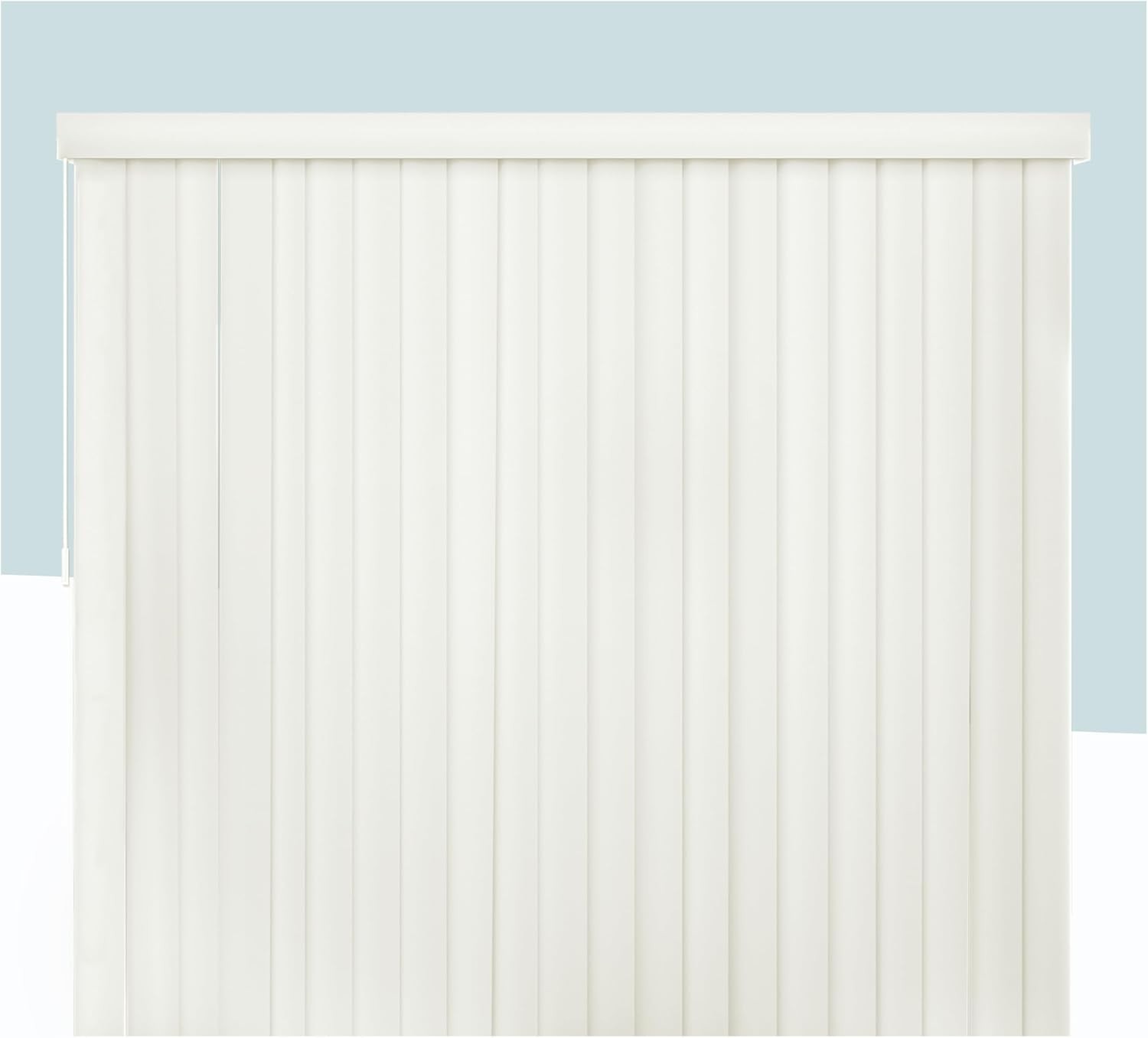 Vertical Blinds for Sliding Glass Doors & Patio Doors, Oxford Alabaster (Vinyl),