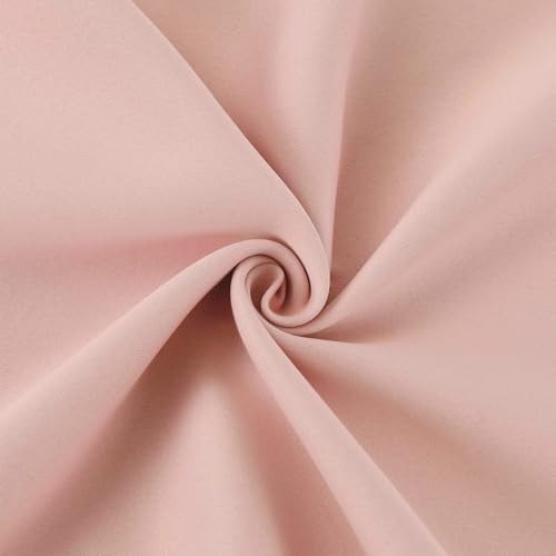 2 Pack Pink Ruffle Window Valances – Handcrafted 42″W x 18″L (Pack of 2) Peach