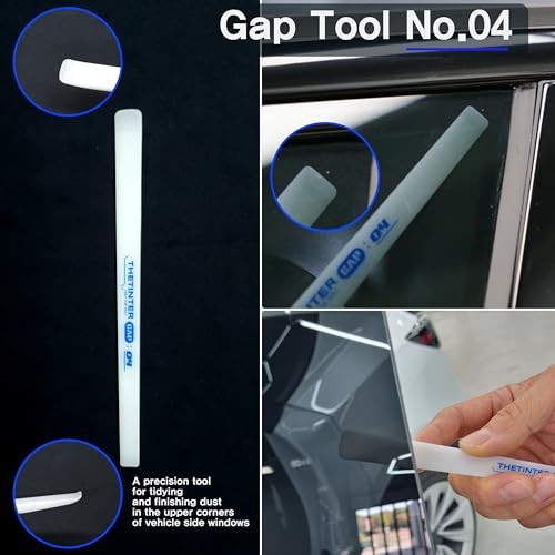 6-in-1 Window Tint Gap Tool Kit – Professional Narrow Gap Tint Finishing &