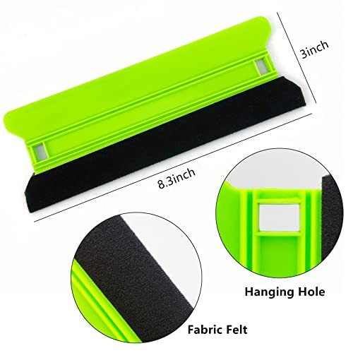 4Piece Plastic Squeegee Set, 8IN/6IN/5IN/4IN, Window Tint Squeegee 4colors