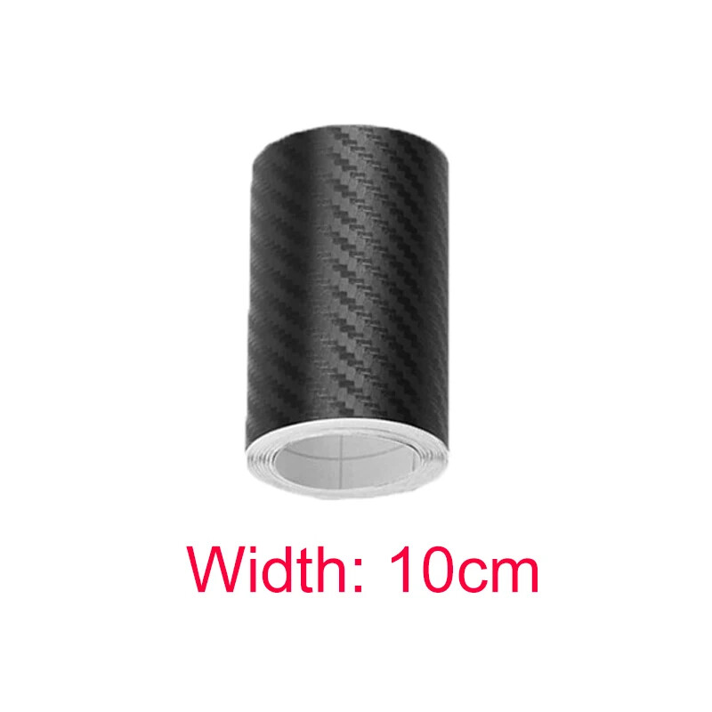 Anti Scratch Car Door Sill Protector Stickers Nano Carbon Fiber DIY Paste Strip