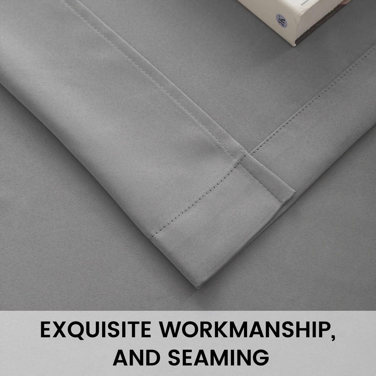 2 Panels Flame Retardant Curtains Meet NFPA701 Test – Flame Resistant Blackou…