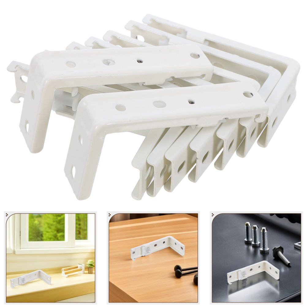 10 Pcs Adjustable Track Bracket Curtain Extension Brackets Bedroom