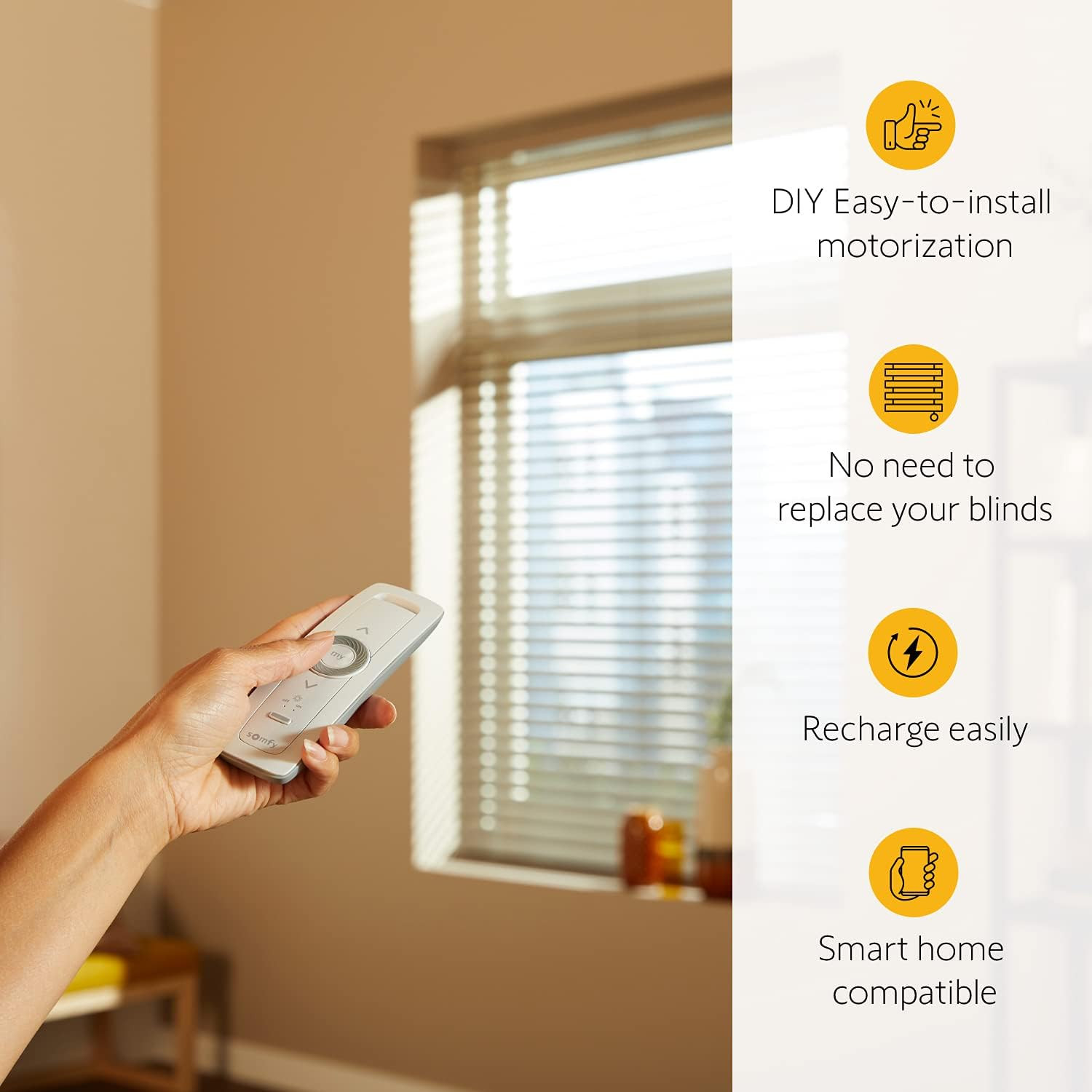 Smart Tilt Blind Motor Kit – Upgrade Your 2″ Blinds with Remote Control
