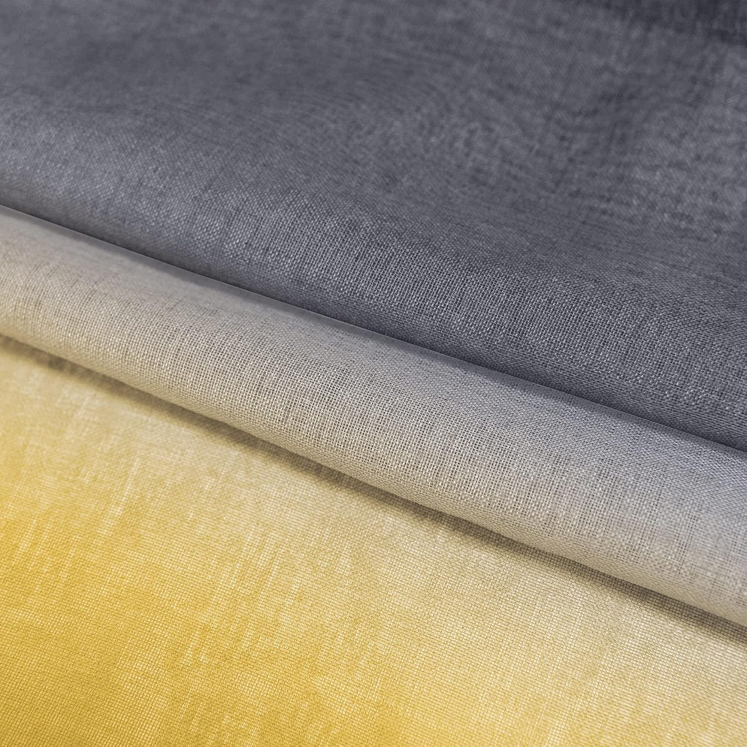 Kitchen Curtains Yellow Lemon and Light Grey Sheer Bathroom Window Curtains 42 X
