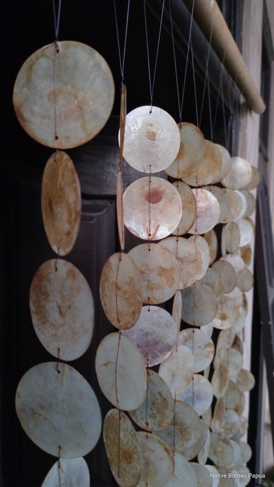 78,74″Antique shell curtains,home decor,wall decor, gifts for her, Gifts