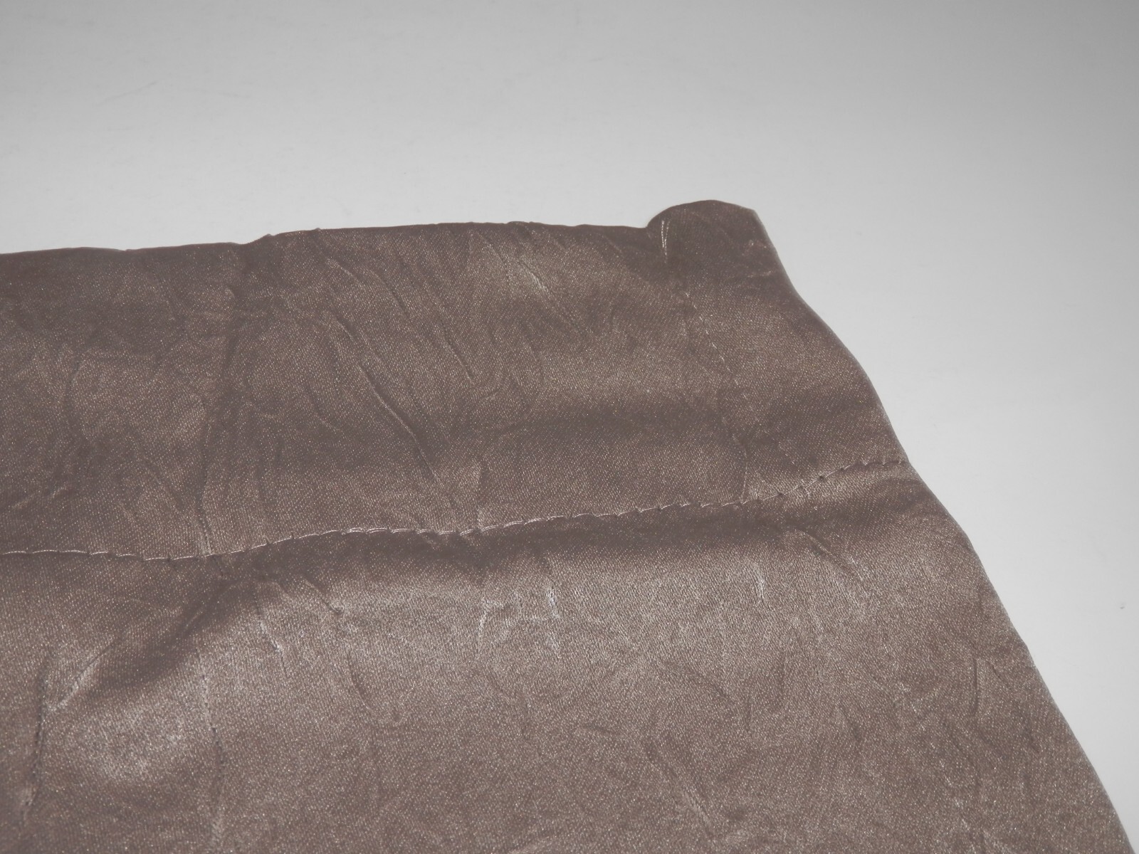 Home Expression Cassidy Curtains 50×63″ Room Darkening Rod Pocket Dark Mocha NEW