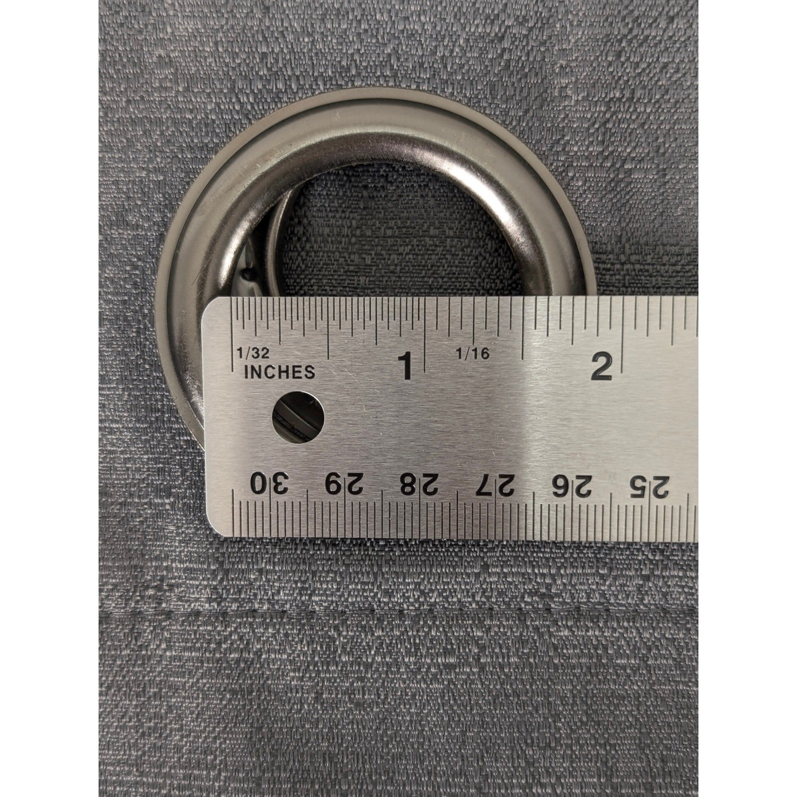 Eclipse DuoTech Grommet Curtain Panel Draft Stopper Total Blackout 40×84 Grey