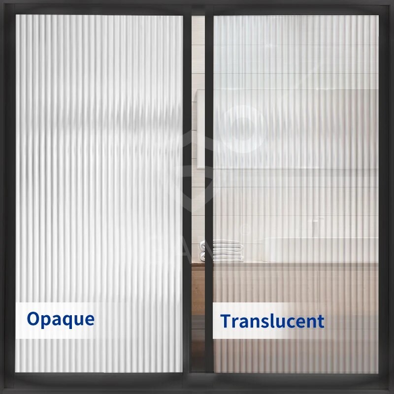 Changhong Strip Glass Film Bathroom Privacy Window Sticker Electrostatic Film
