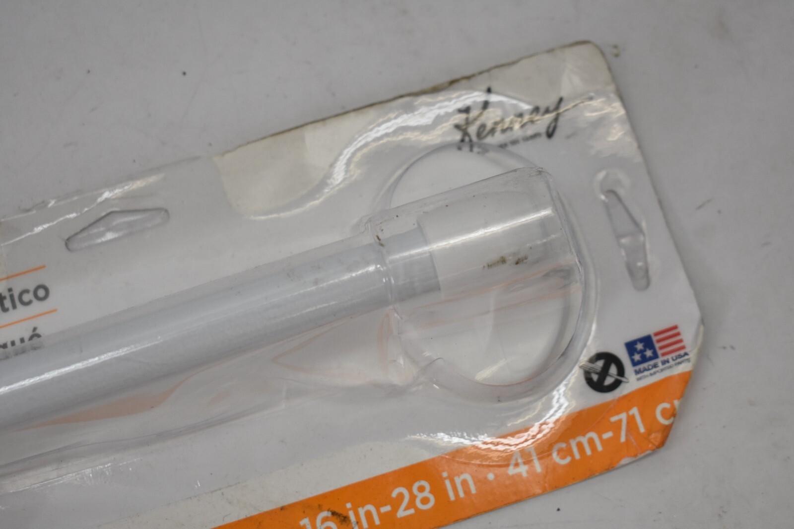 Kenney Magnetic Rod 16″ To 28″ White Multi Use Adjustable Appliance 5/8″CN65B-94