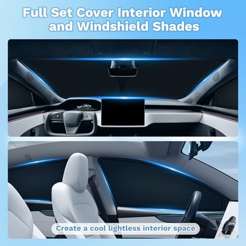 Car Window Shades for Windshield Sun Shade Side Window Chevy Equinox 2018-2024