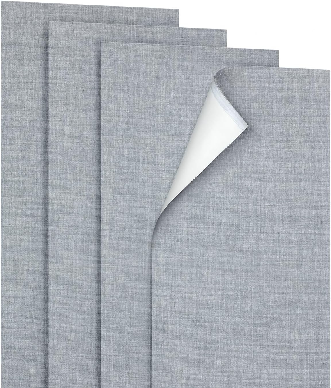 Panel Track Blinds Replacement Panels 4 Pack 23″ W x 96″ H Hook-and-Loop