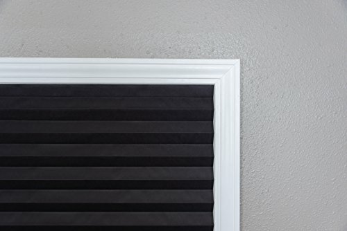 6 Pack Window Sun Shade Pleated Pull Down Cordless Blackout UV Light Movie Room