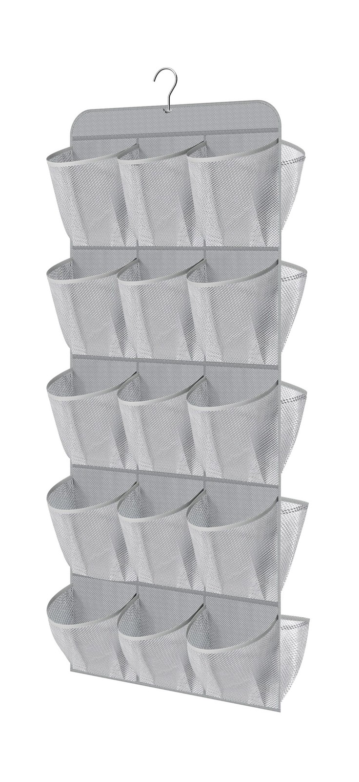 MISSLO 30 Large Pockets Dual Sided Hanging Shoe Organizer for Closet with Rot…