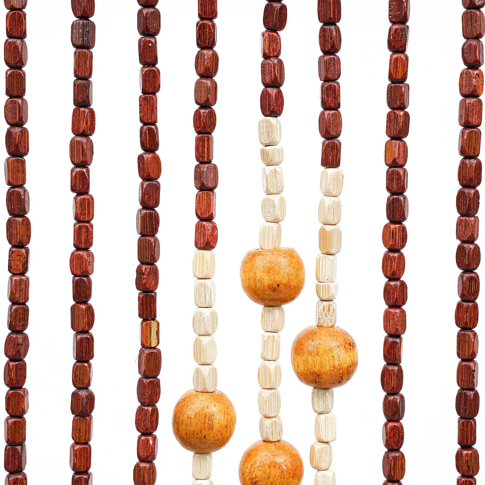 Natural Bamboo 52 Strands Handmade Curtain Beads Window Door Shoji Room Divider