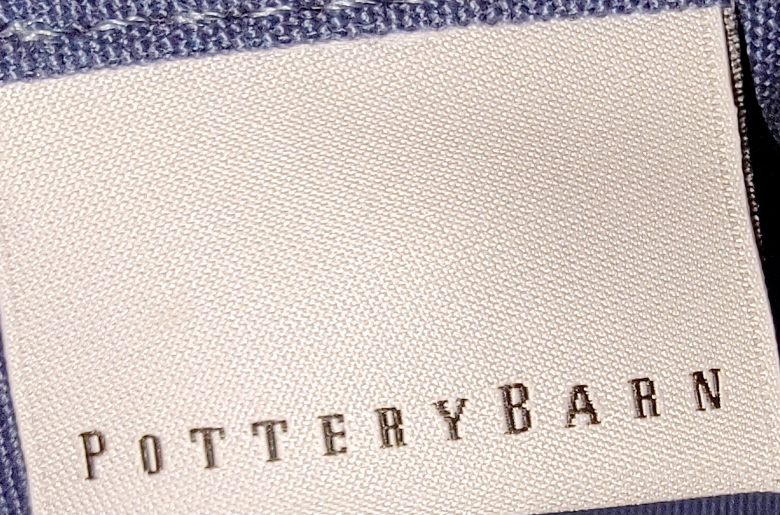 Pottery Barn Sunbrella Solid Outdoor Grommet Curtain Sapphire Blue 50×108 NEW