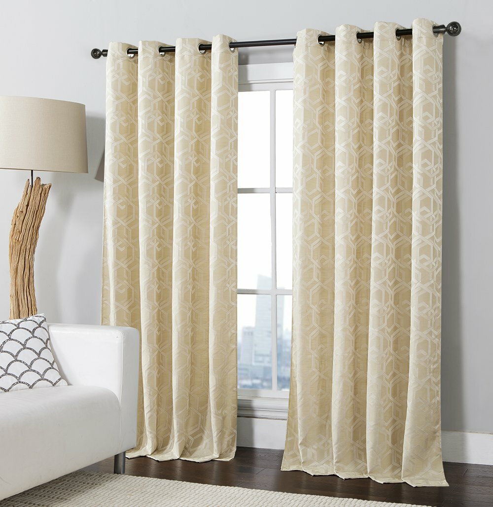 VCNY Trinity Grommet Golf Panel, Gold