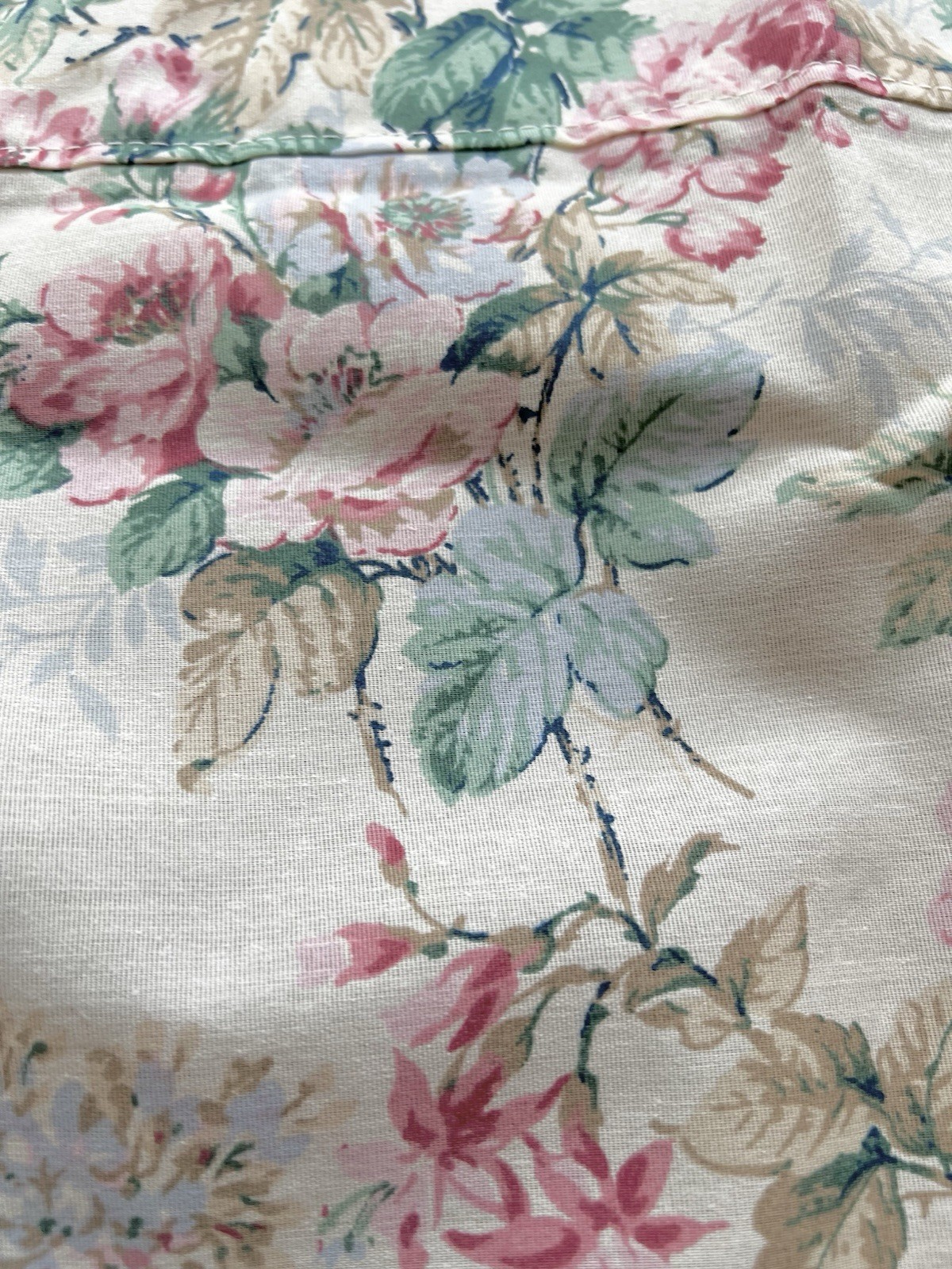 3 NIP Floral Valances Pattern Charlene By Crown Crafts Linens Cottage Flowers