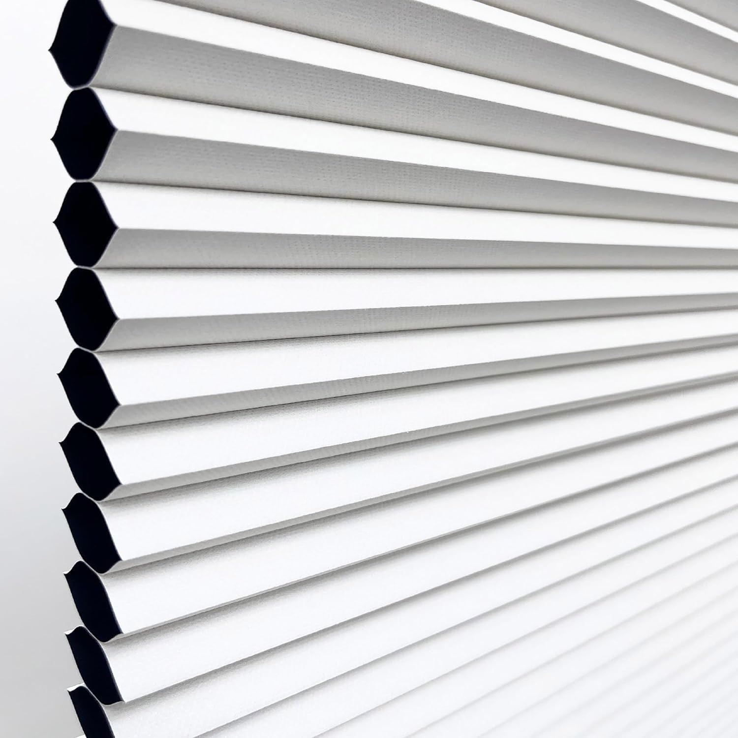 Cordless 1.5″ Blackout Cellular Shade, White, 29.5″ W x 36″ H
