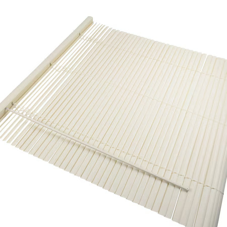 Zoro Select 493P03 Window Blinds, Vinyl, Alabaster, 493P03