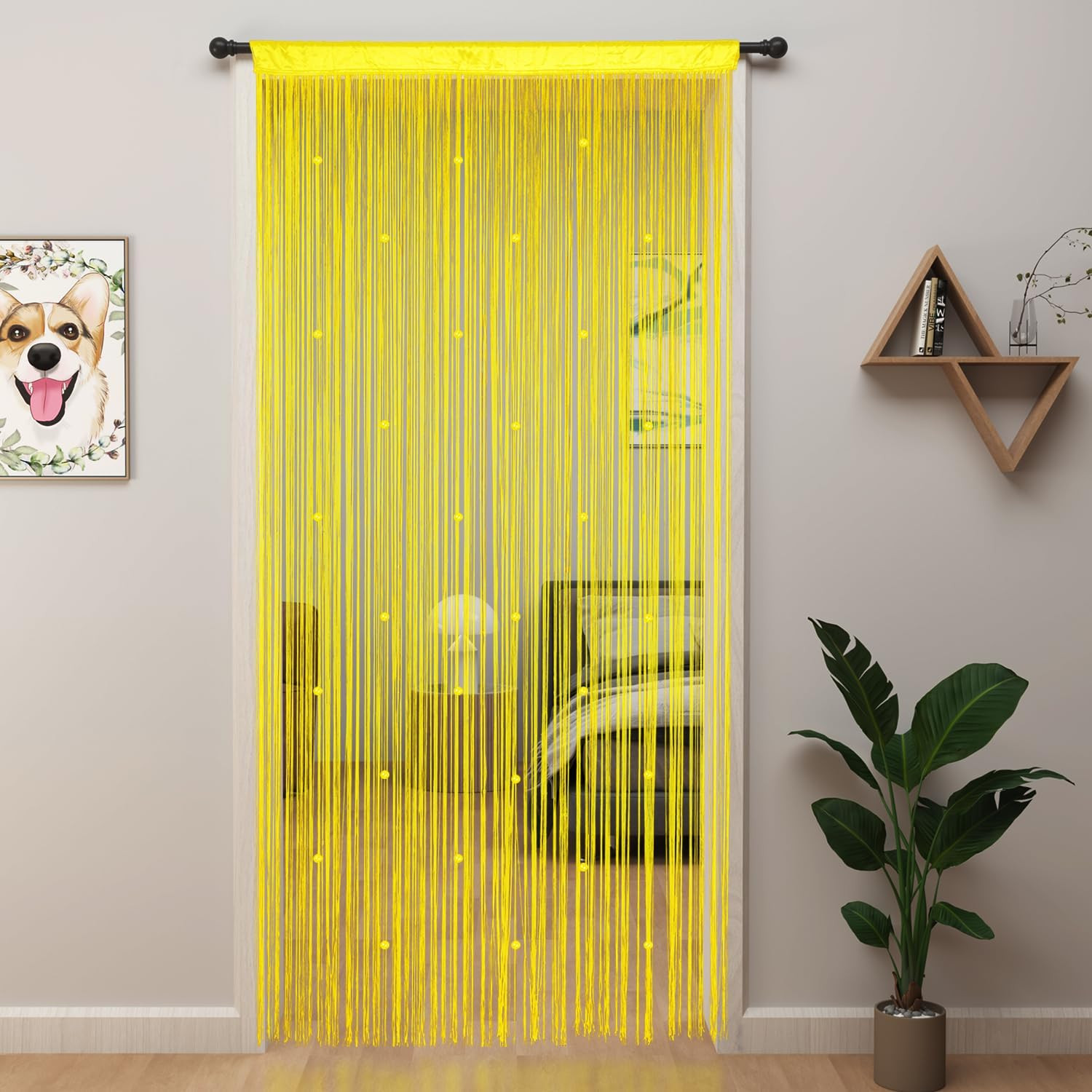 Beaded Curtain Beaded Curtains for Doorways Crystals Suitable for Interior Decor