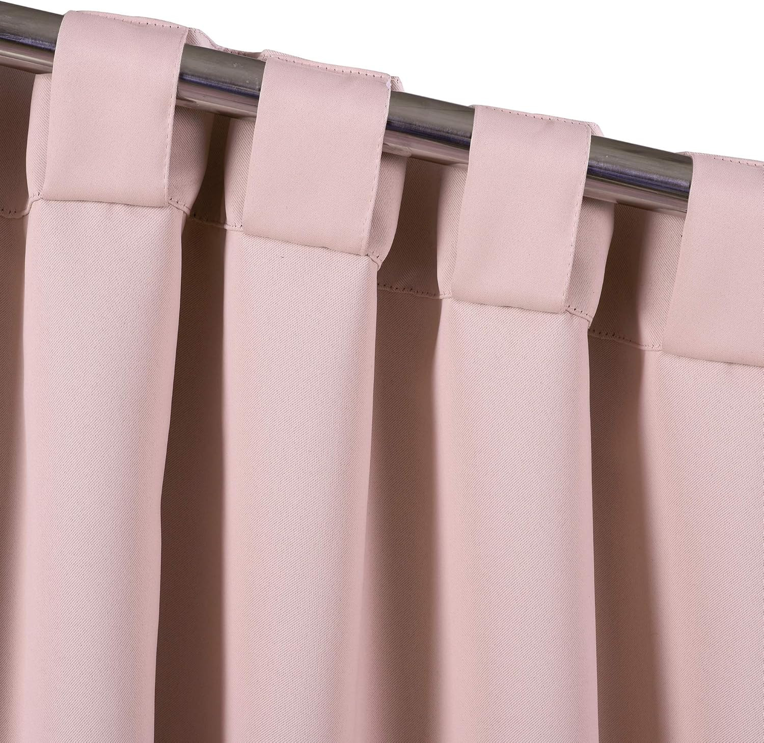 Insulated Back Tab Room Darkening Window Curtain Panels, Pair, 52″ W X 95″ L, Pi