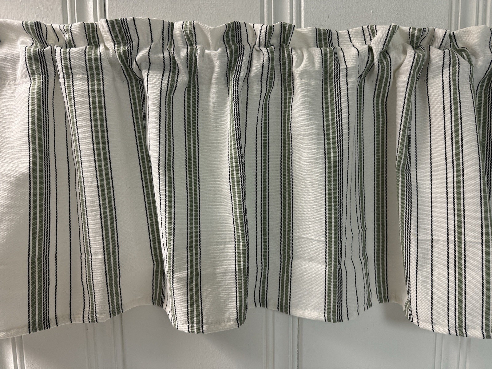 New Stripe Window Valance Curtain Panel Kitchen Living room curtains
