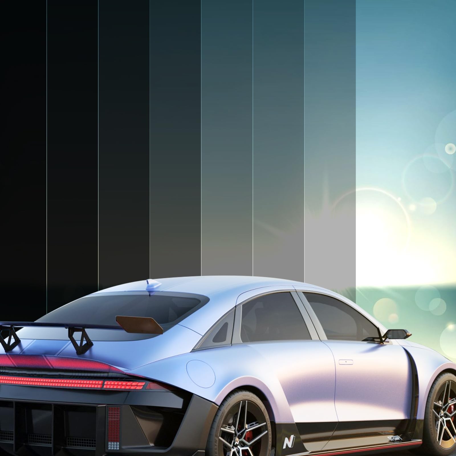 Car Window Tint 20″ in x 20’Ft with 20% VLT, Nano Ceramic Window Tint Film fo…
