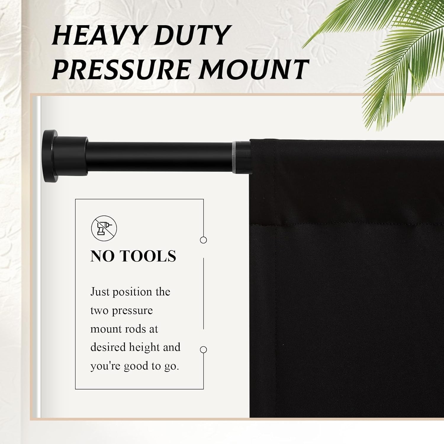 Intimate Glory Hole Wall Kit – Adjustable & Portable BDSM Toy 28-46” Black