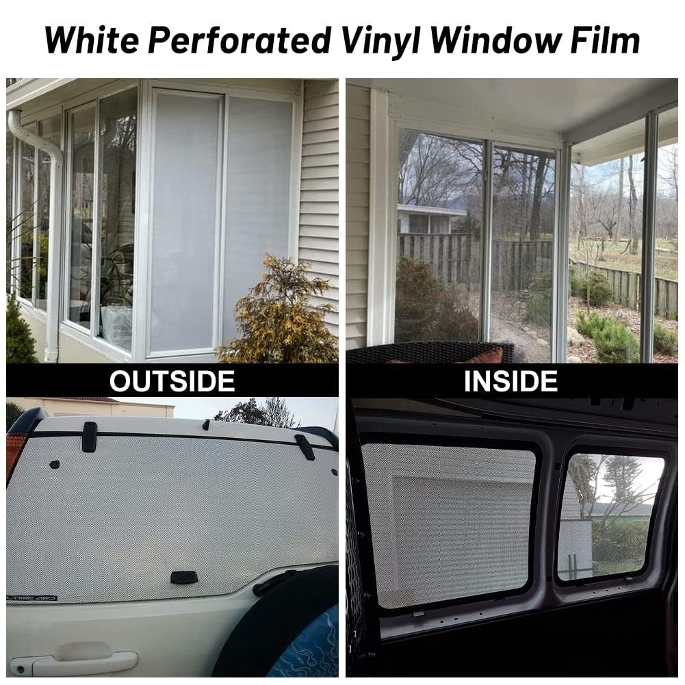 One Way Privacy Window Film,Perforated Vinyl Window Film,Self Adhesive Dotted…