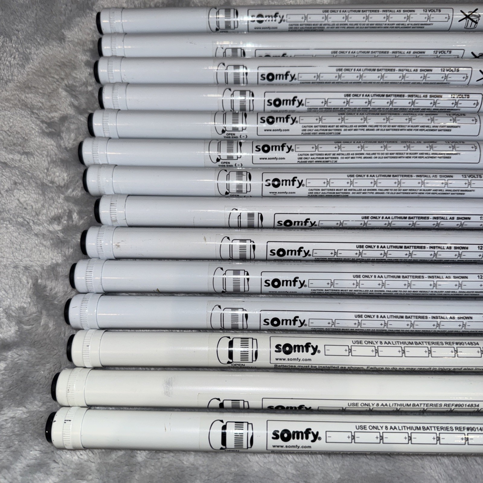 Somfy Battery Refillable 12V Wand P/N # 9014020 Price Per Device