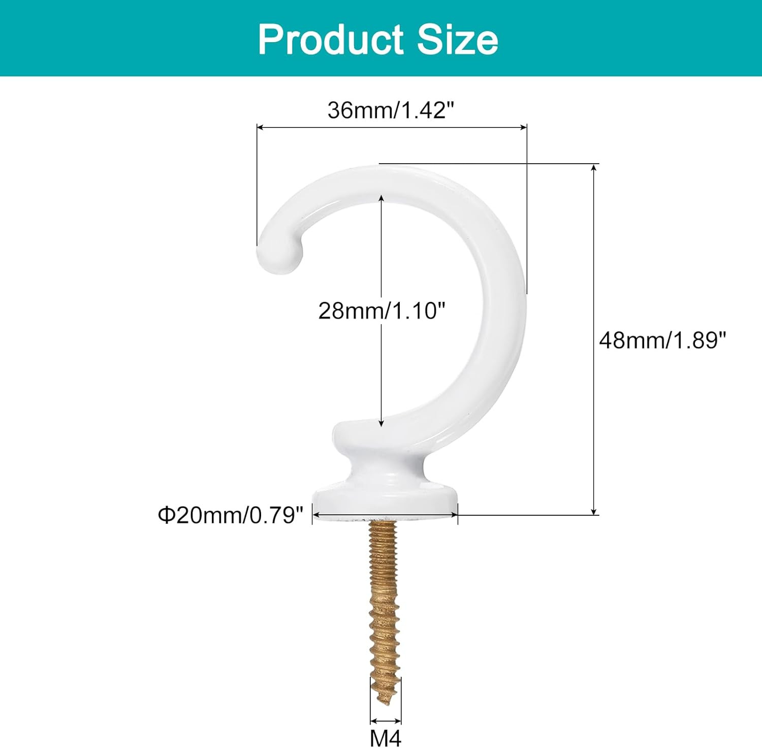 2Pcs Curtain Holdback, Aluminum Alloy Wall Mounted Curtain Holders Drapery Tieba