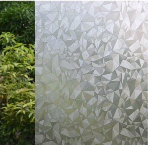 Diamond Pattern Window Tint – 2 Rolls 17.7″ X 78.7″ Static Cling Privacy Film
