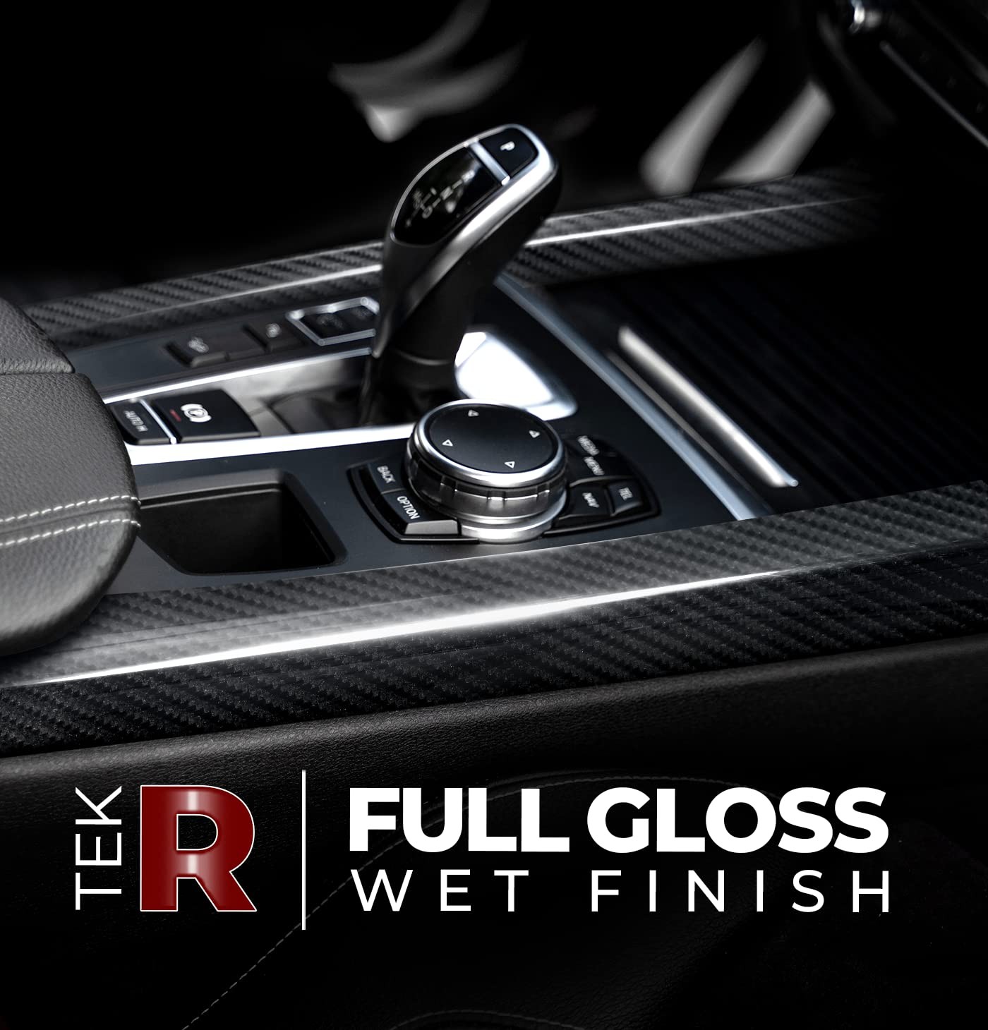 Vvivid Xpo Black Carbon Gloss Tek R 3 Layer 3D Realistic True Carbon Fiber Look