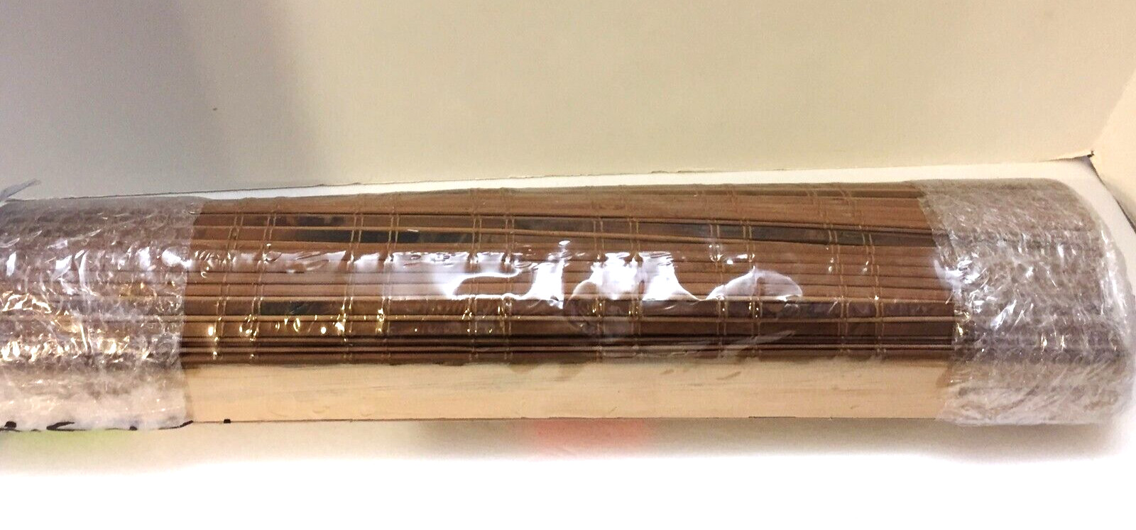 Calyx Interiors Bamboo Roman Shade, 19″W x 54″H, Dali Tuscan NEW, FACTORY SEALED