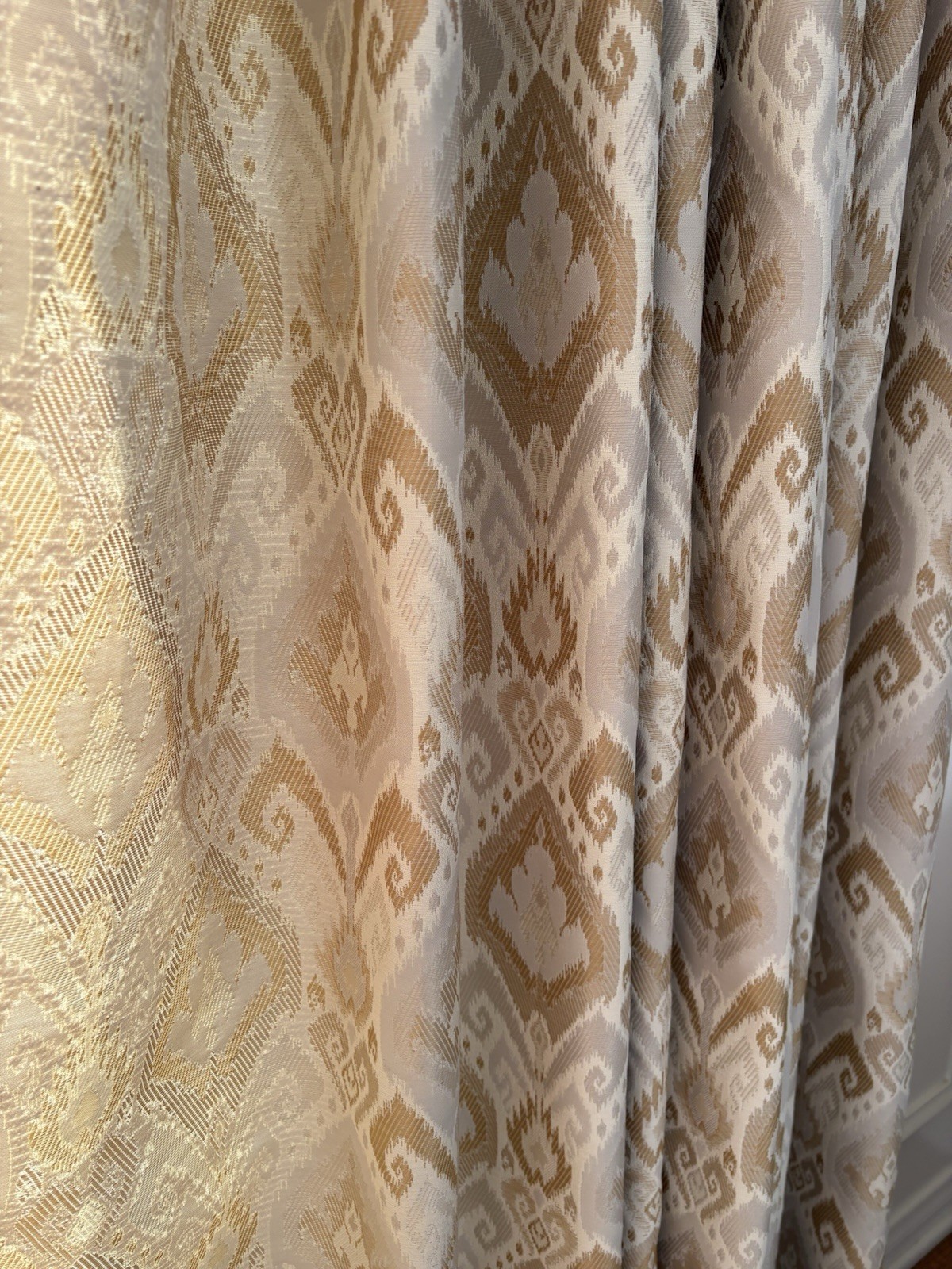 Custom Drapery Panels (Pair) Stationary Drapes Lined – Ready To Hang
