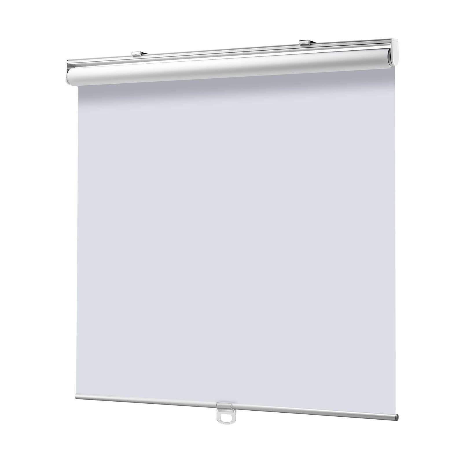34x72in Cordless Roller Shade Blackout Thermal Insulated Easy Install White