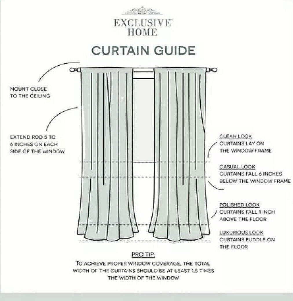 1 Pair 50×108 Belgian Textured Sheer Curtain Panels Ivory Exclusive Home