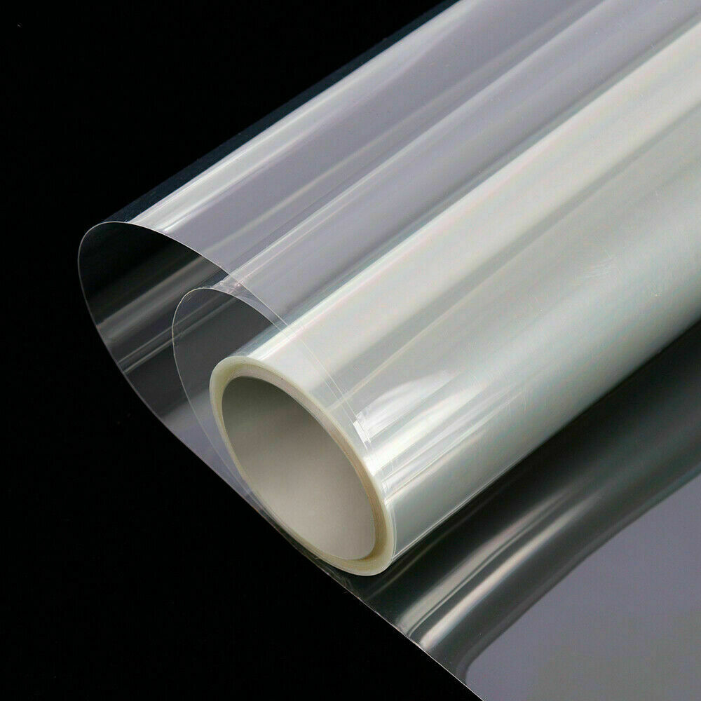 4Mil Security Window Film Adhesive Anti-Shatter for Home Office Car Multi-Size