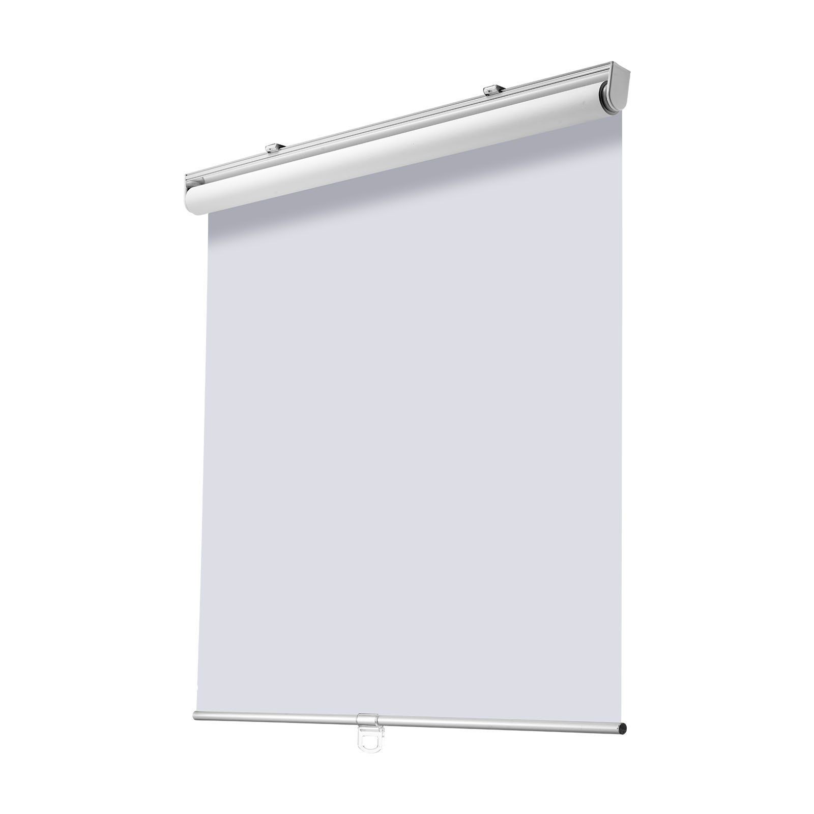 34x72in Cordless Roller Shade White Blackout Thermal Insulated Adjustable
