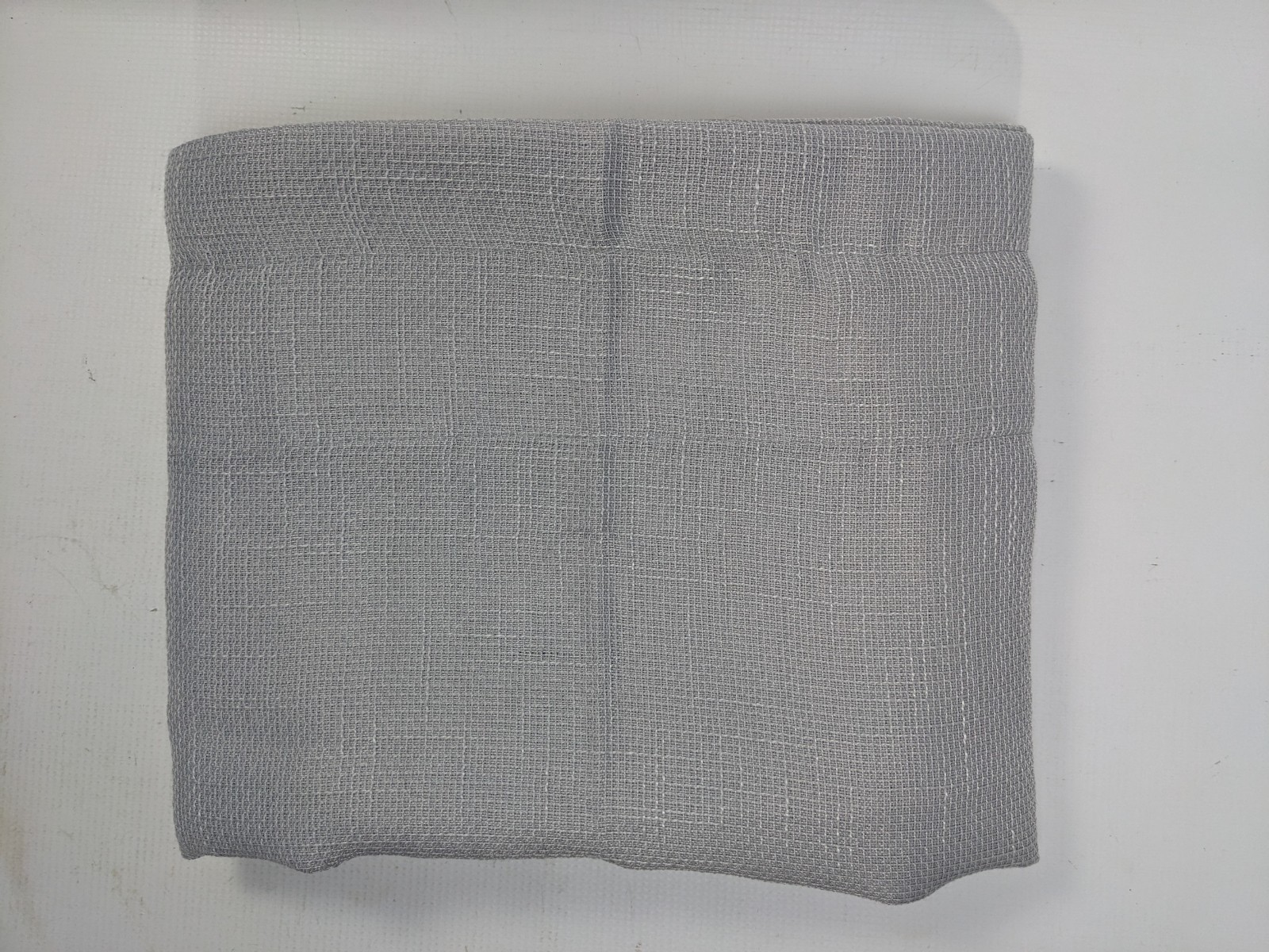 Rod pocket PAIR Window DRAPE PANELS Curtains light blue/gray 36″ x 82″ Polyester