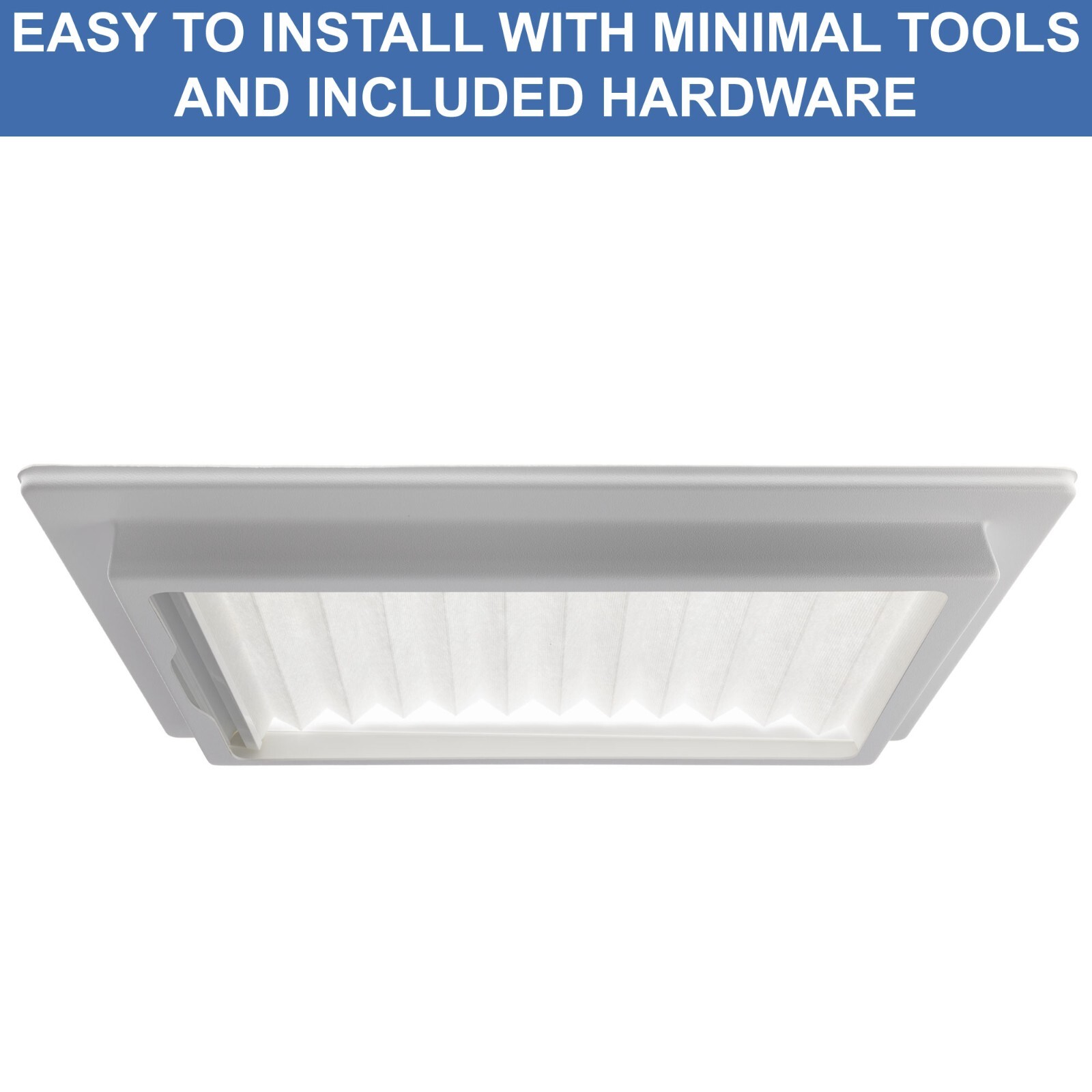 RecPro RV Skylight Window Shade | UV-Resistant Cover Fits Most RV Skylights