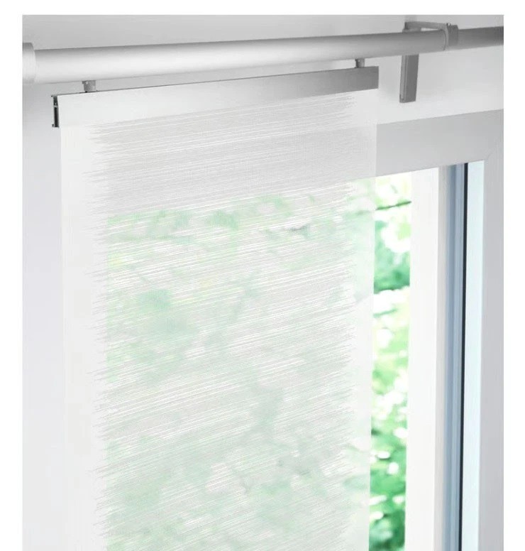 Lot of 2 Ikea VATTENAX Panel Curtain Blind White 24″ x 118″ New 502.993.14