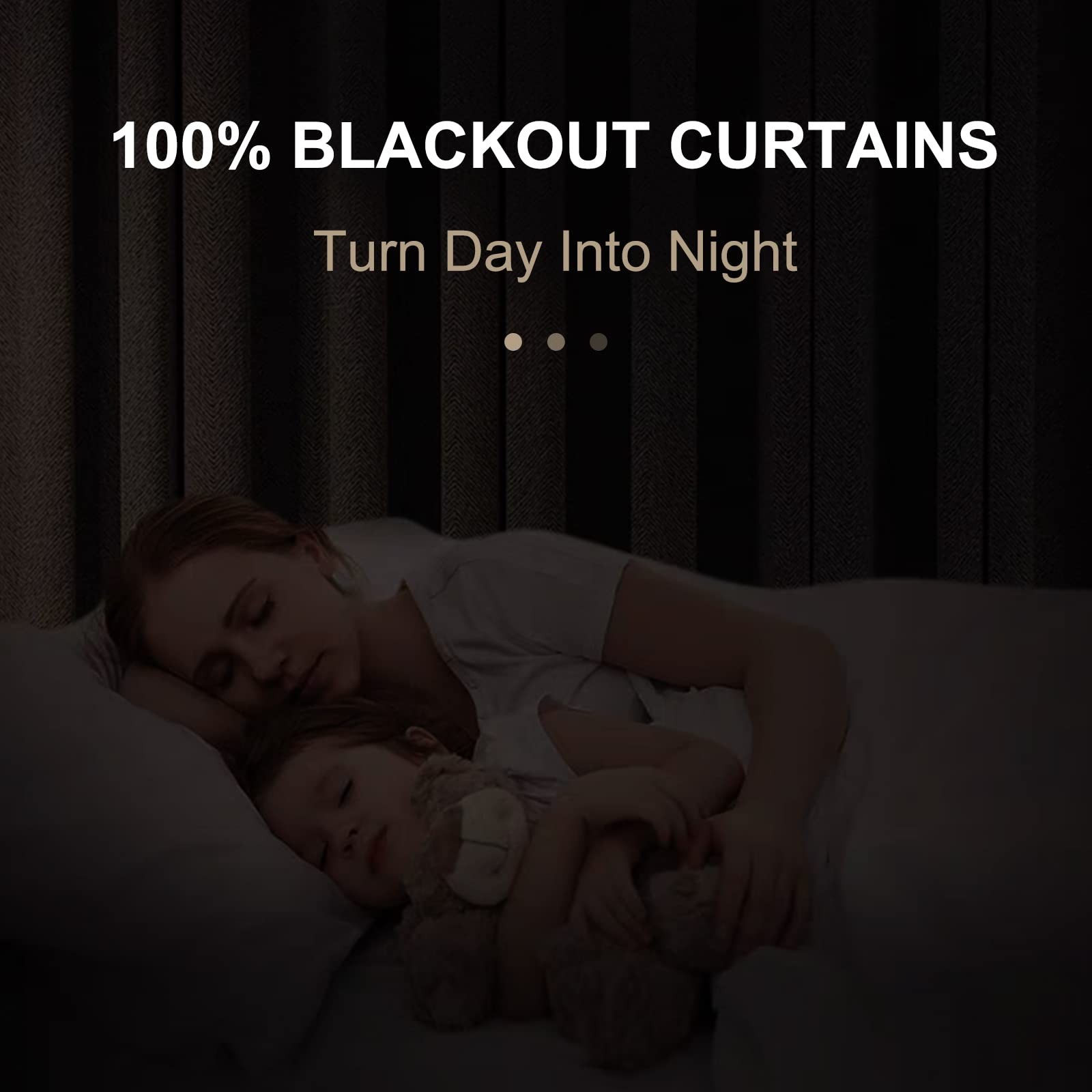 100% Blackout Shield 100 Blackout Shield Linen Blackout Curtains For Bedroom 96