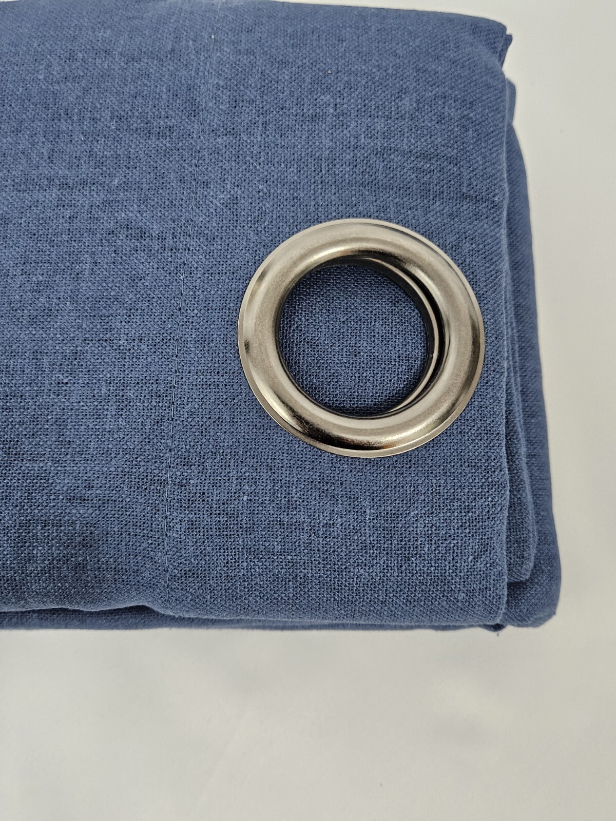 Elrene Essex Grommet Window Curtain Panel BLUE INDIGO 50 x 108 NEW
