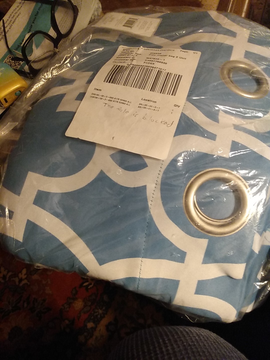 Exclusive Home Dark Teal Grommet Curtains 52×63