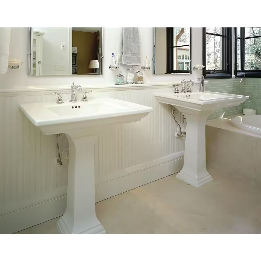 3/16 in X 24 in X 32 in Primed White MDF Beaded Wainscot Panel (5.3 Sq. Ft.)