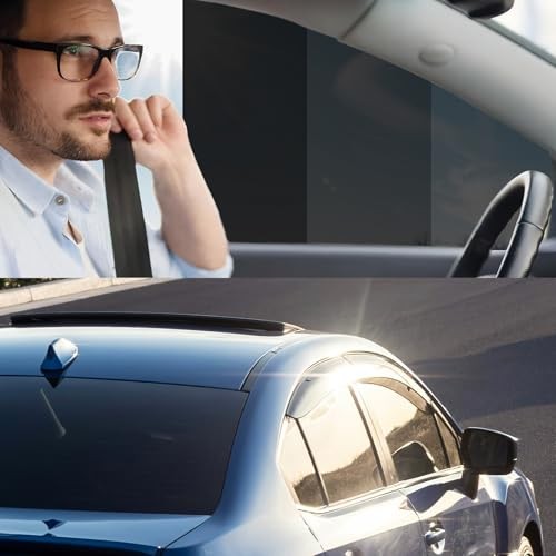 Black Ceramic Window Roll Tint Solar Film 35in x 15ft – 15% Percent Vlt
