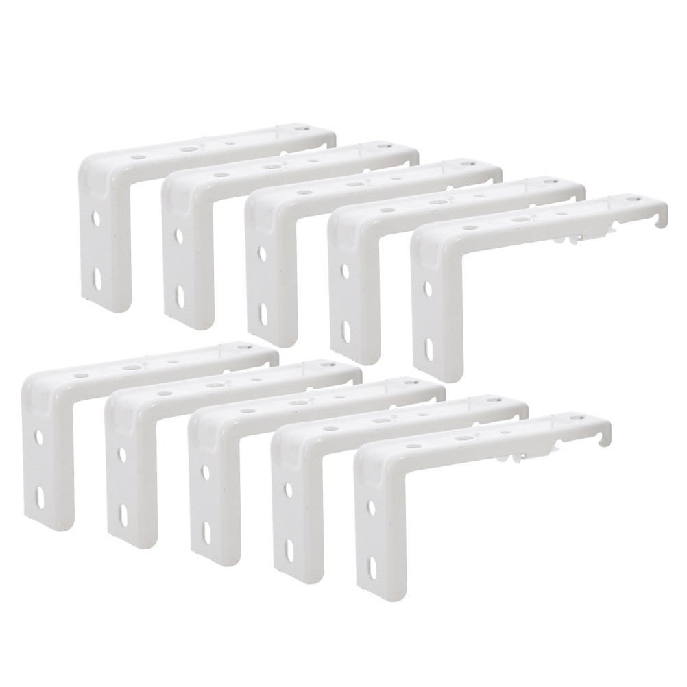 10 Pcs Adjustable Track Bracket Curtain Extension Brackets Bedroom