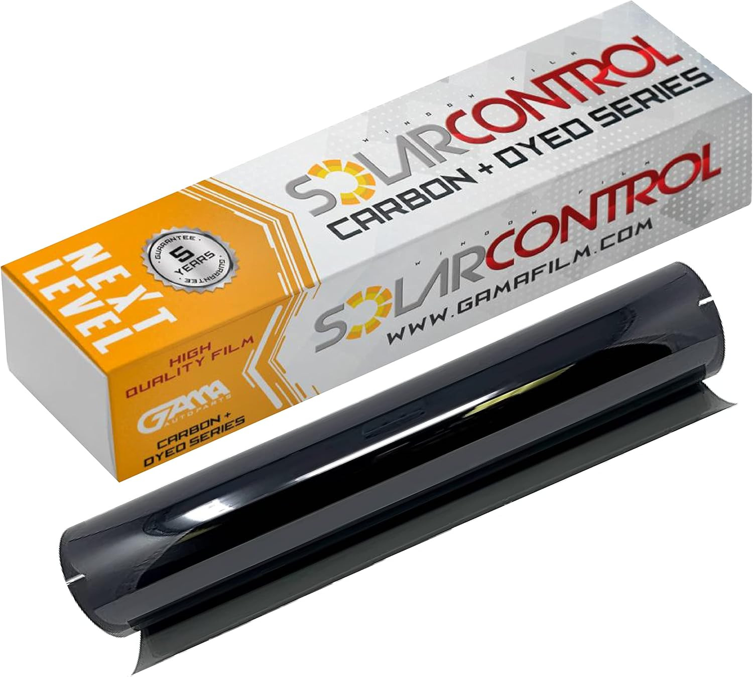 SOLARCONTROL Window Tint Car Film 40′ X 100FT Dyed Shade Roll Universal Fit Priv